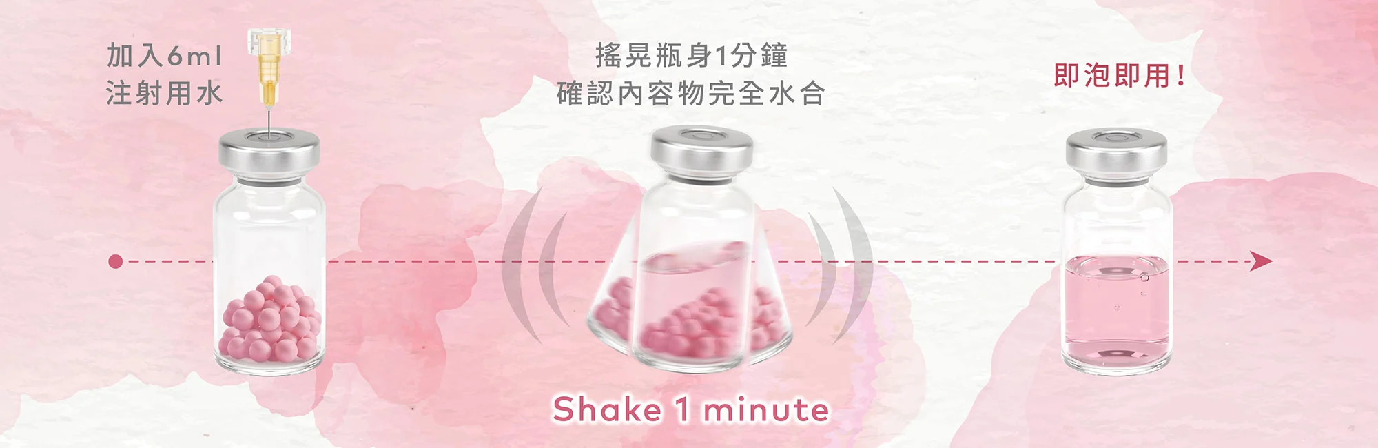 Pinklla超導復活粉光瓶-快速水合特性